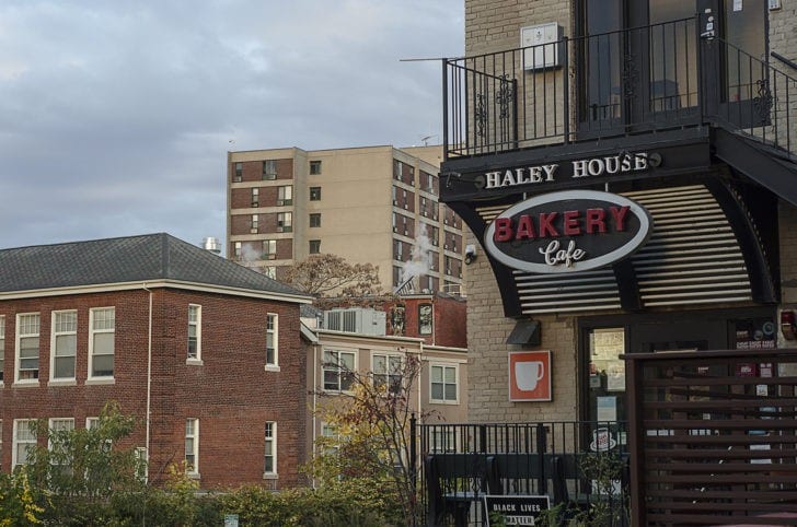 Haley House Bakery Cafe in Dudley Square | Photo by Jaypix Belmer