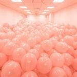 Martin Creed, Work No. 329, 2004, balloons, on loan from Rennie Collection, Vancouver, photo by Bob Packert/PEM