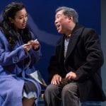 Grace Yoo and Gary Thomas Ng in SpeakEasy Stage's production of Allegiance. Photo by Nile Scott Studios.