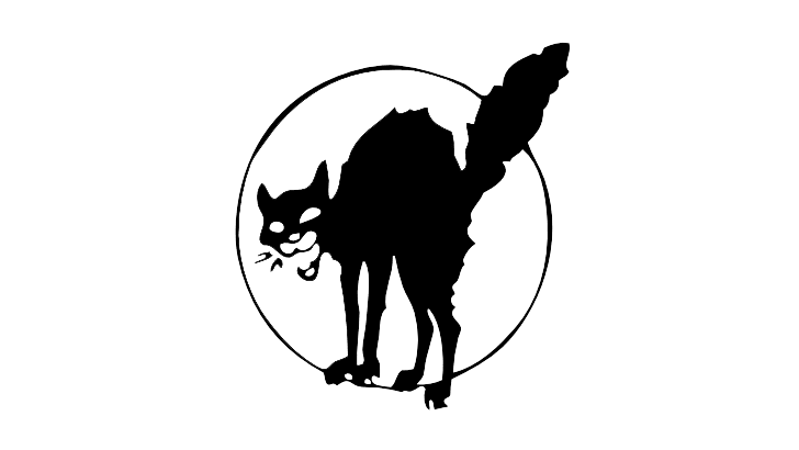 The Black Cat. Industrial Workers of the World symbol. Credited to Ralph Chaplin. 