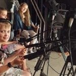 Cute kids love community media. Photo courtesy of Somerville Media Center.
