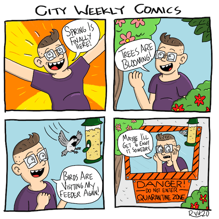 Salt Lake City Weekly Coronavirus Comic