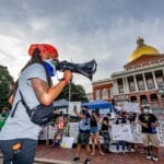 Black Lives Matter protest in Boston