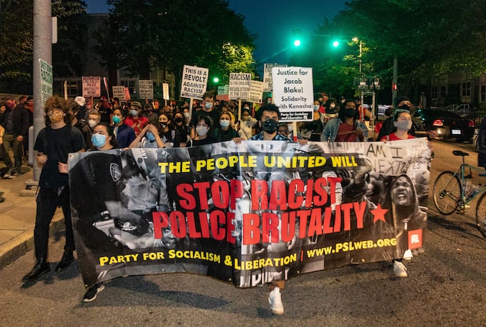 Black Lives Matter rally in Boston