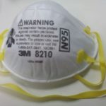 "3M N95 Particulate Respirator.JPG" by Banej is licensed under CC BY-SA 3.0